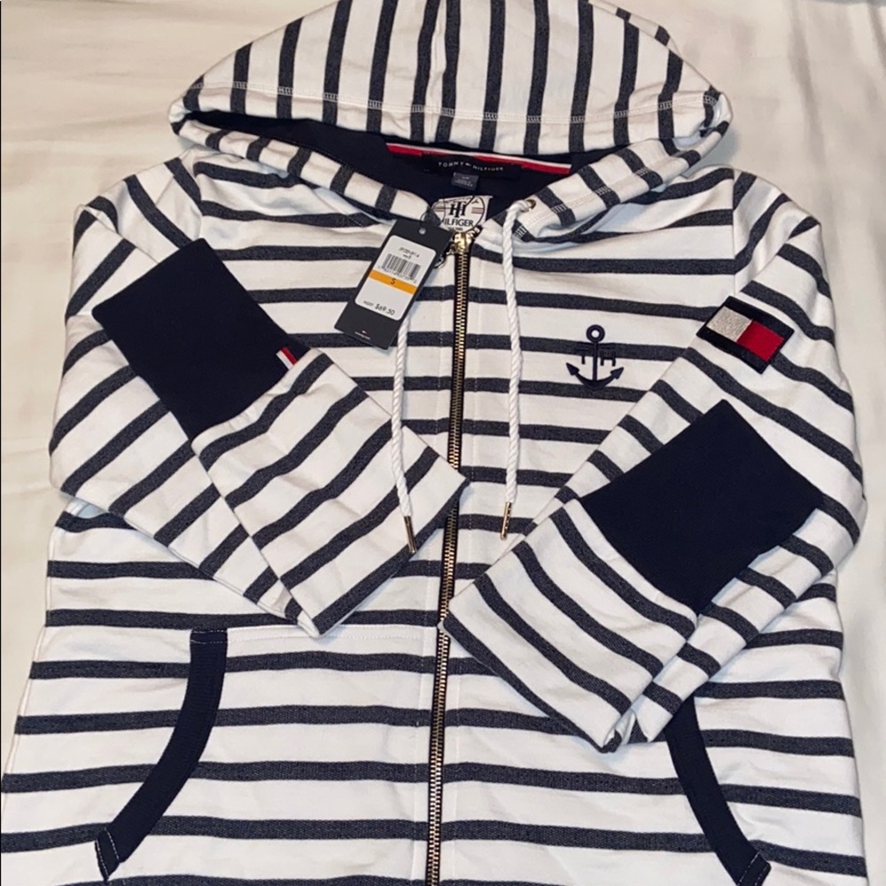 Tommy Hilfiger Nautical Striped Hoodie